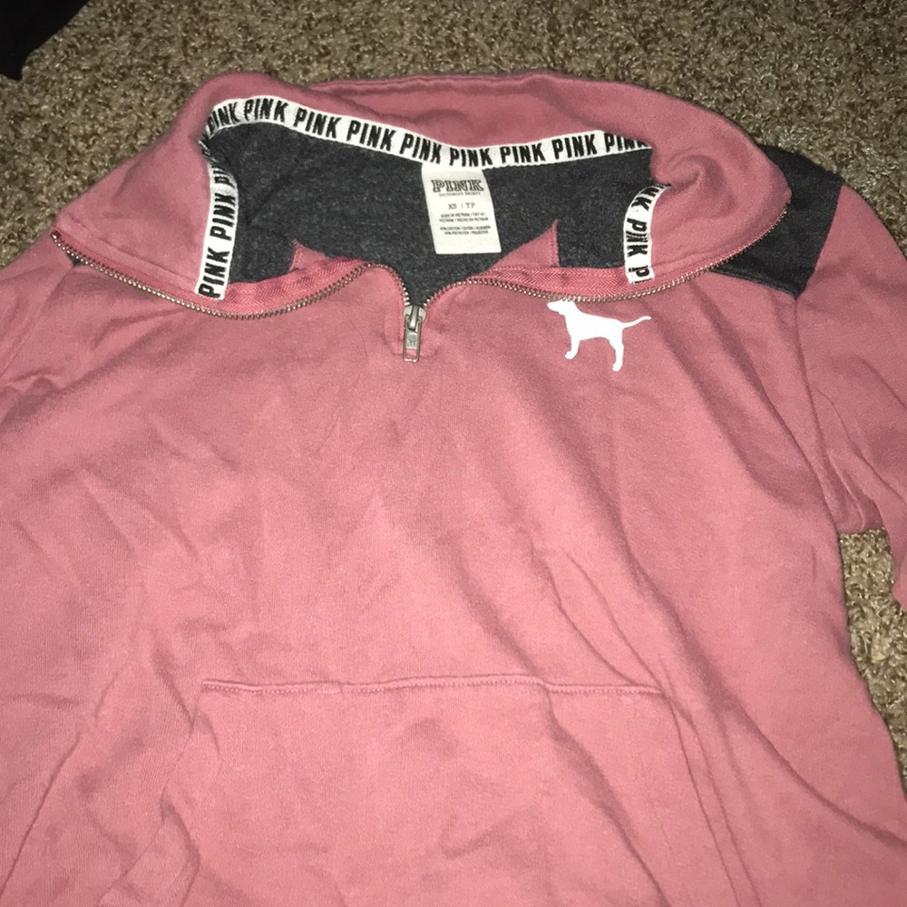 PINK light pink pullover